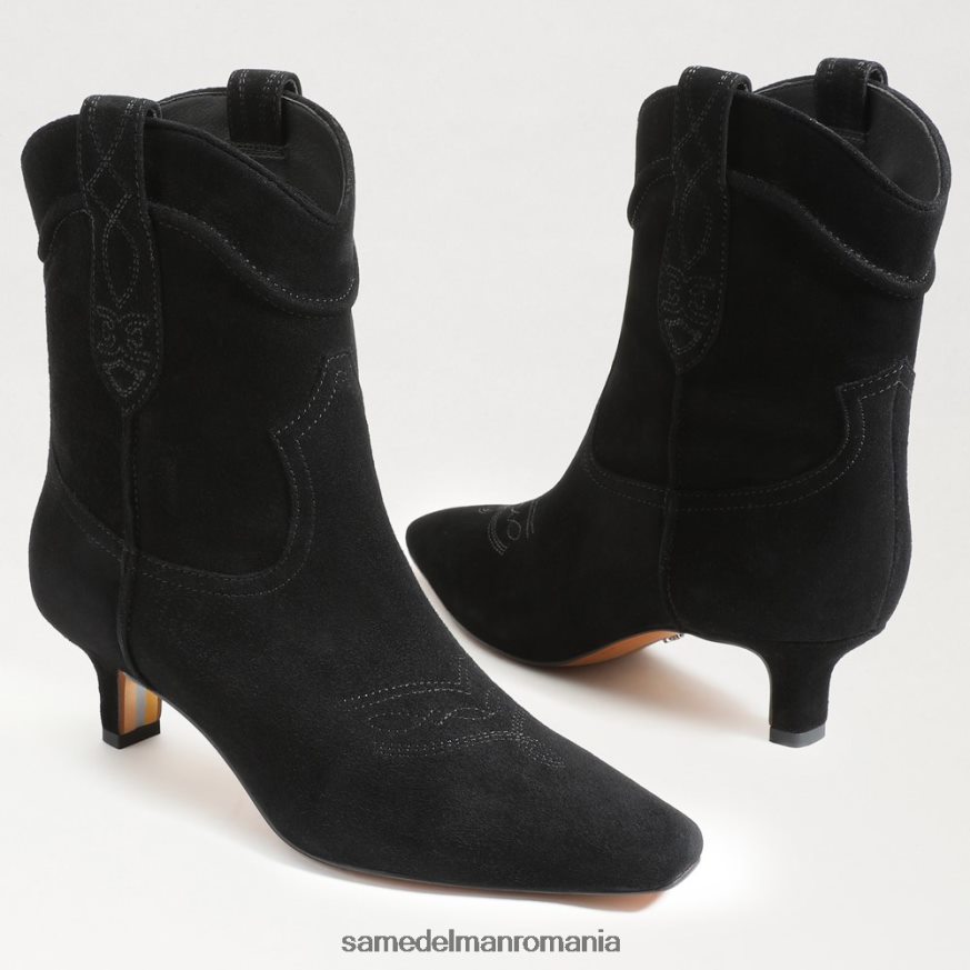 Sam Edelman încălţăminte piele intoarsa neagra femei papuc taryn HN448Z811
