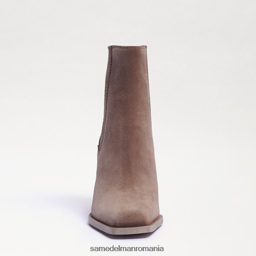 Sam Edelman încălţăminte piele intoarsa taupe adanc femei papuci emalia HN448Z858