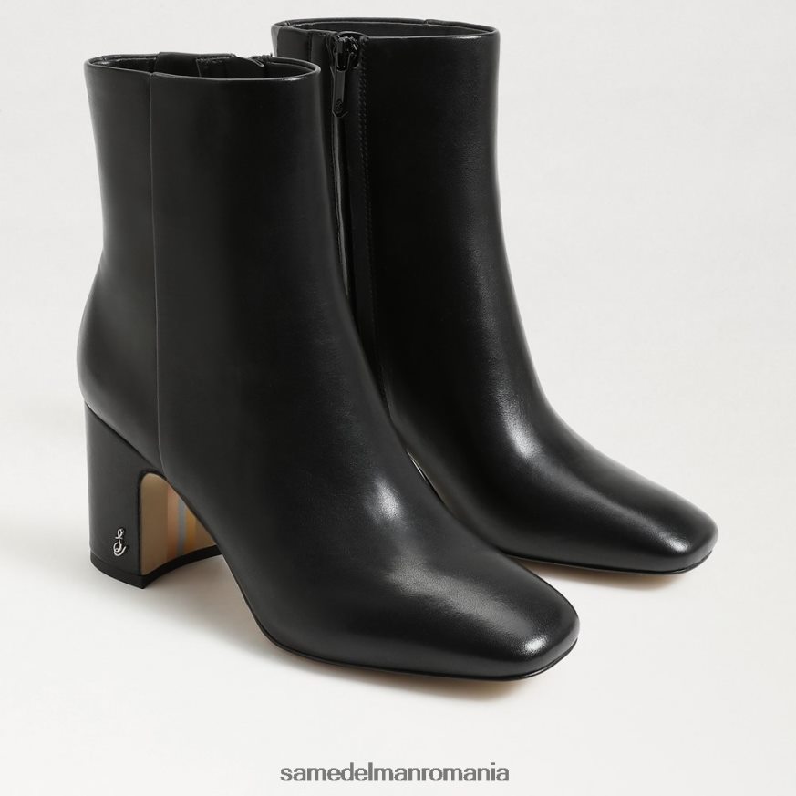 Sam Edelman încălţăminte piele neagra femei papuc de căprioară HN448Z784