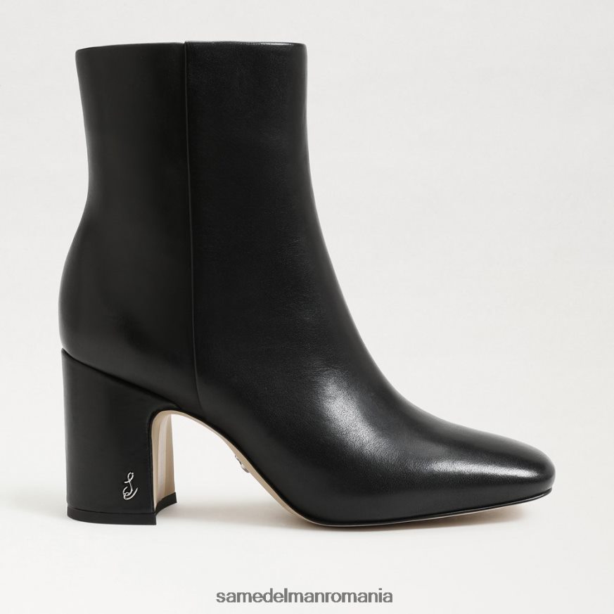Sam Edelman încălţăminte piele neagra femei papuc de căprioară HN448Z784