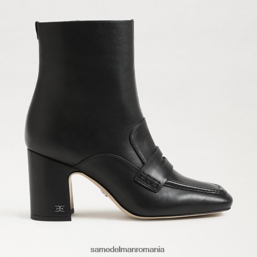Sam Edelman încălţăminte piele neagra femei papuci fenna HN448Z853