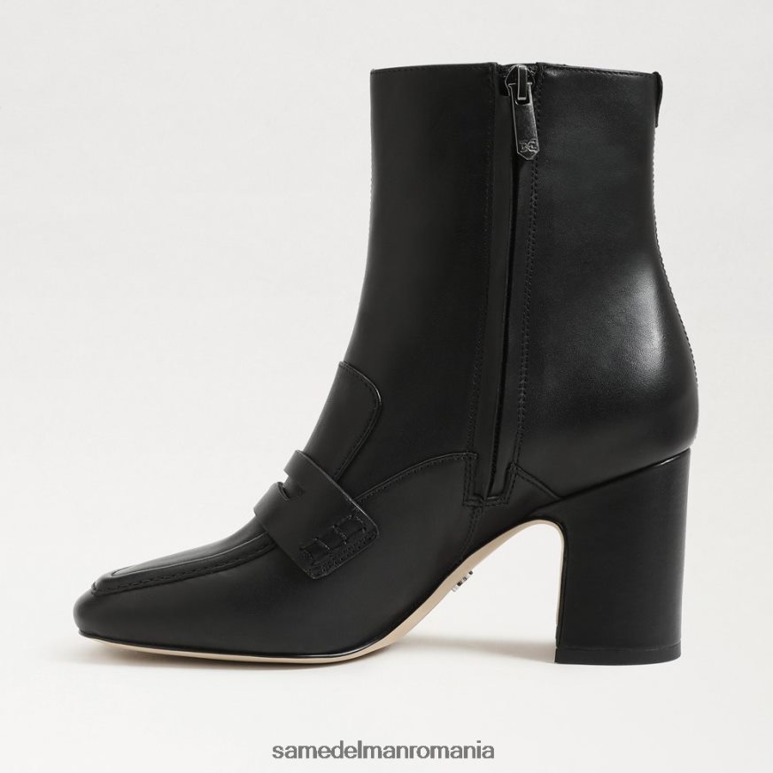 Sam Edelman încălţăminte piele neagra femei papuci fenna HN448Z853