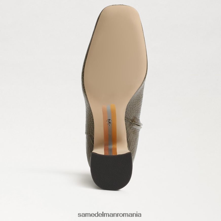 Sam Edelman încălţăminte verde de brad femei papuc de căprioară HN448Z781