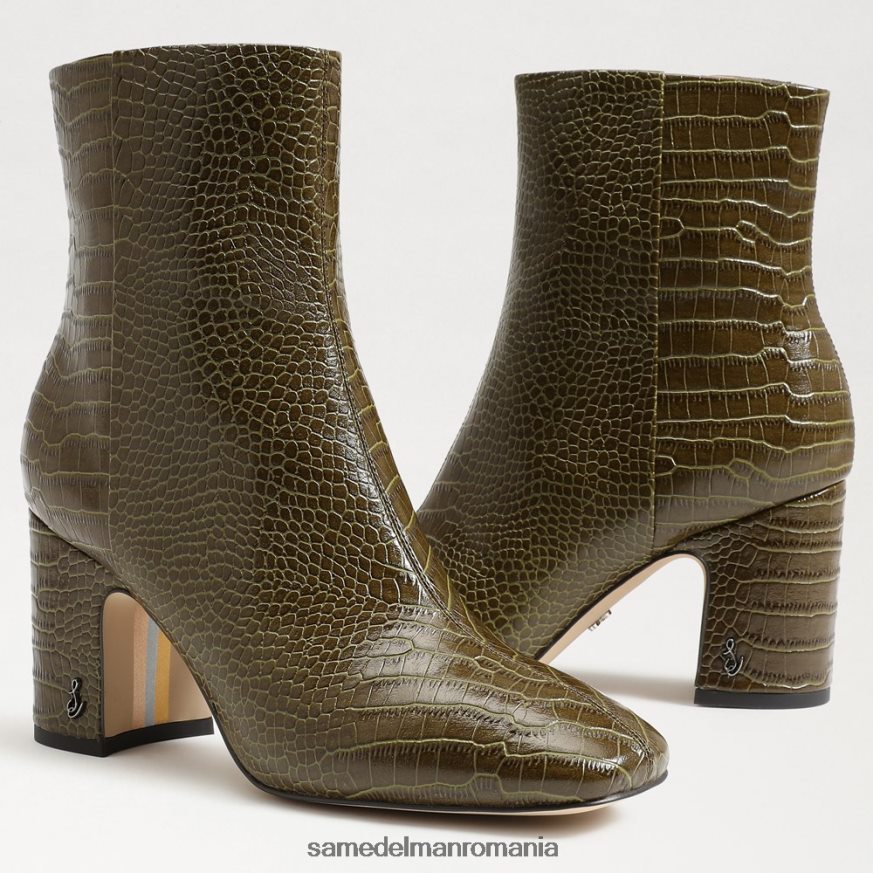 Sam Edelman încălţăminte verde de brad femei papuc de căprioară HN448Z781