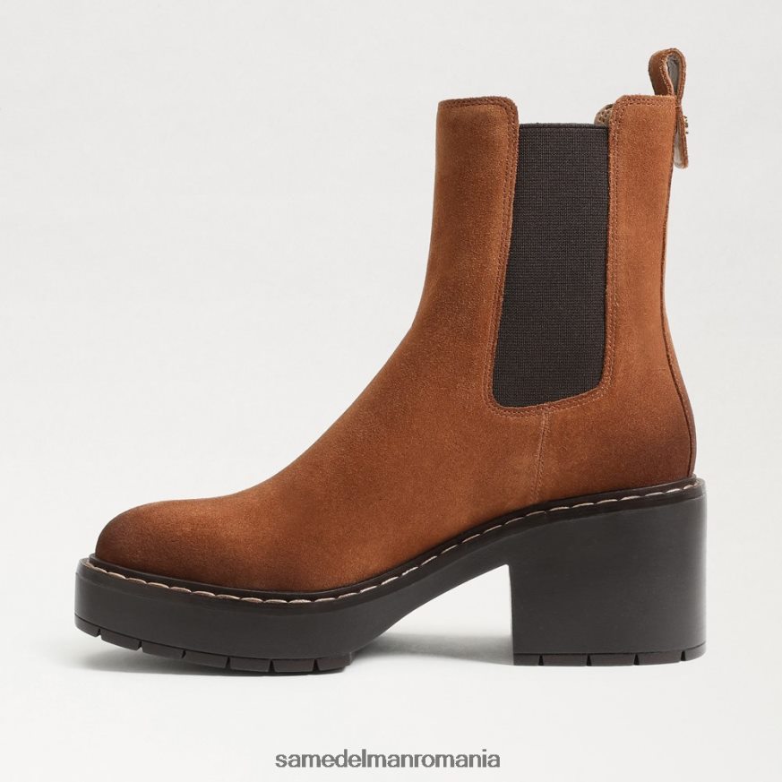 Sam Edelman încălţăminte maro de frontieră femei cizme anderson chelsea HN448Z756