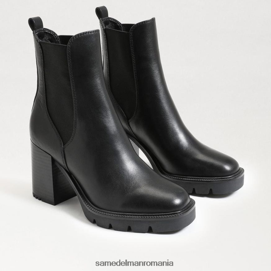 Sam Edelman încălţăminte piele neagra femei Rollins Chelsea Boot HN448Z749