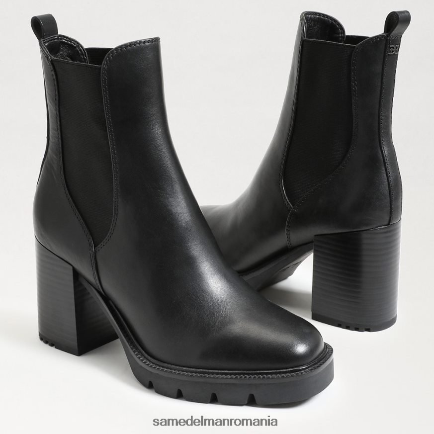 Sam Edelman încălţăminte piele neagra femei Rollins Chelsea Boot HN448Z749