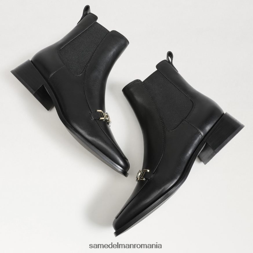 Sam Edelman încălţăminte piele neagra femei botine torance chelsea bit HN448Z847