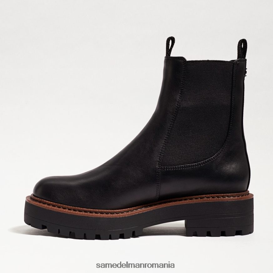 Sam Edelman încălţăminte piele neagra femei laguna chelsea boot HN448Z459