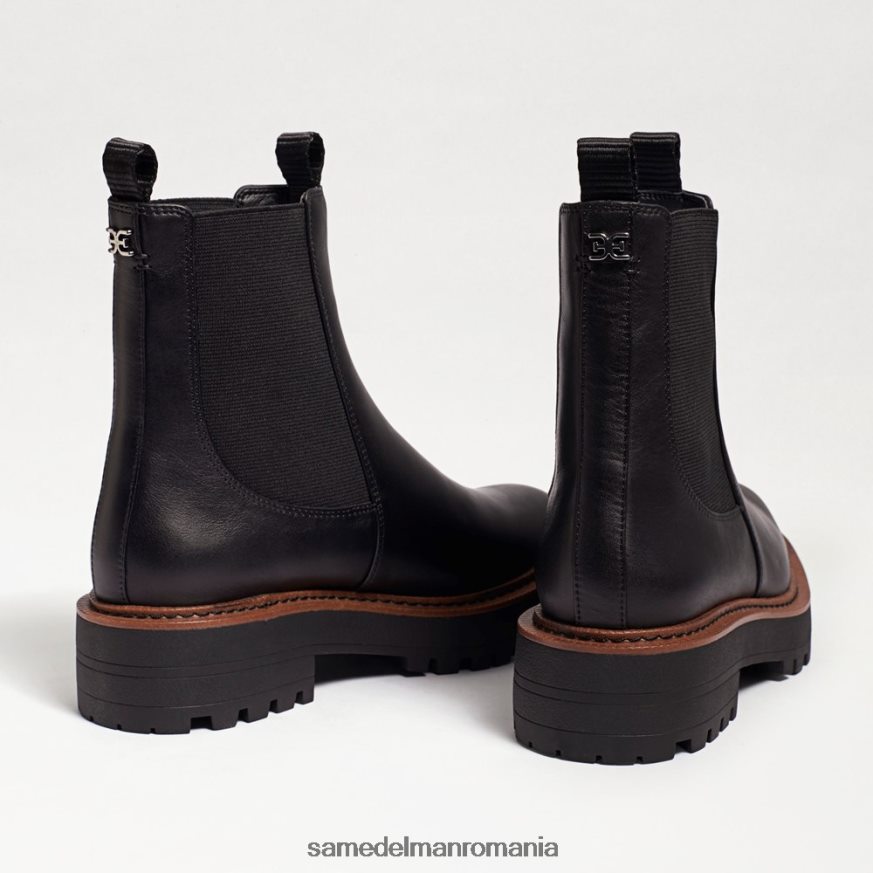 Sam Edelman încălţăminte piele neagra femei laguna chelsea boot HN448Z459