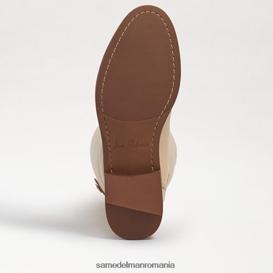 Sam Edelman încălţăminte piele de coajă de ou femei cizmă de călărie mikala HN448Z730