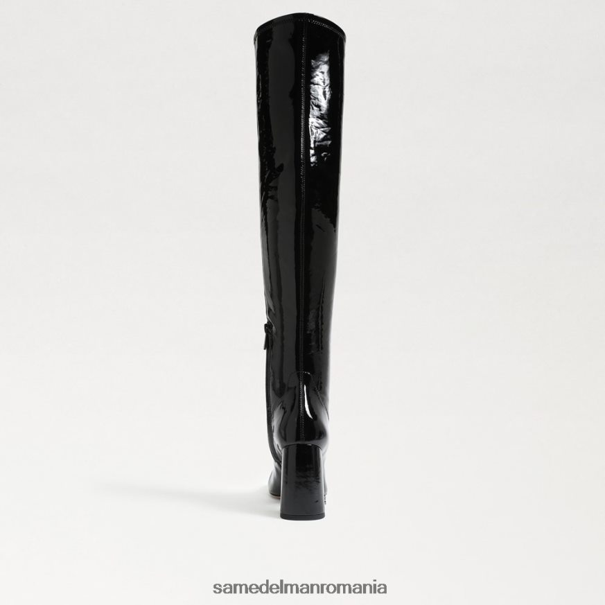Sam Edelman încălţăminte brevet negru femei cizmă înaltă de cosette HN448Z746