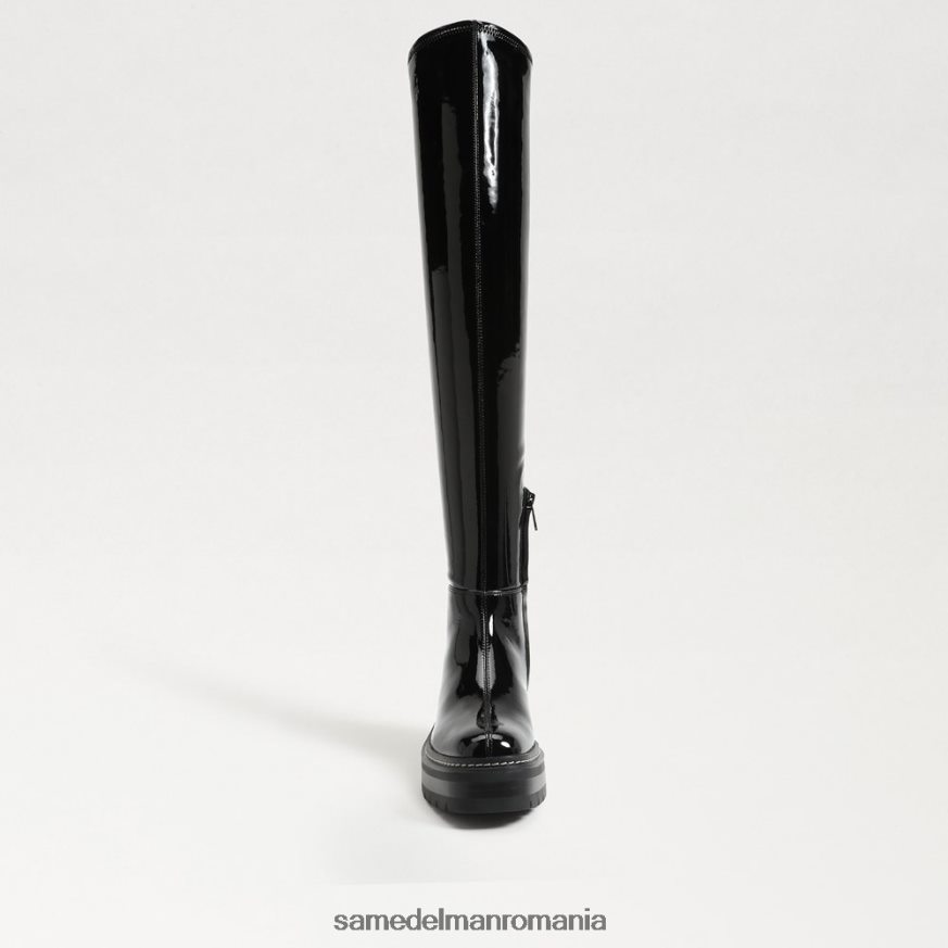 Sam Edelman încălţăminte brevet negru femei cizme peste genunchi lydia HN448Z880