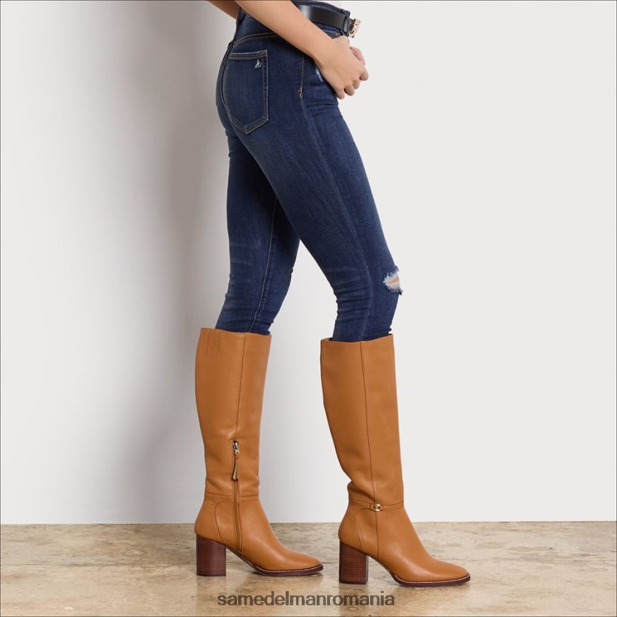 Sam Edelman încălţăminte caramel femei cizme elsy până la genunchi HN448Z796