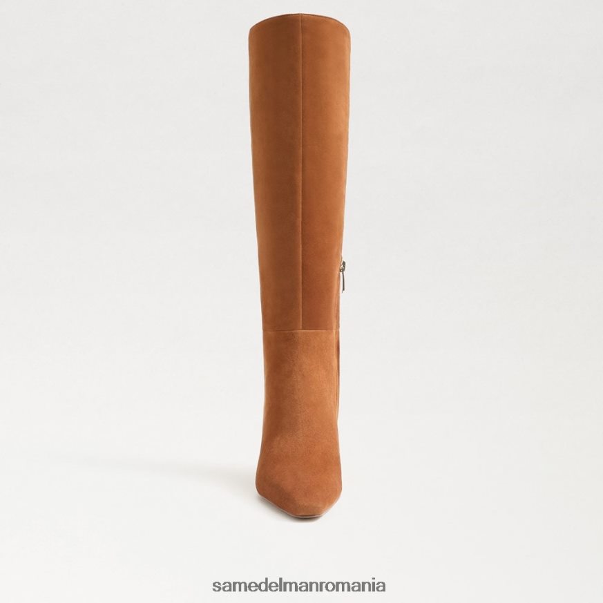 Sam Edelman încălţăminte maro de frontieră femei cizme până la genunchi sylvia HN448Z748