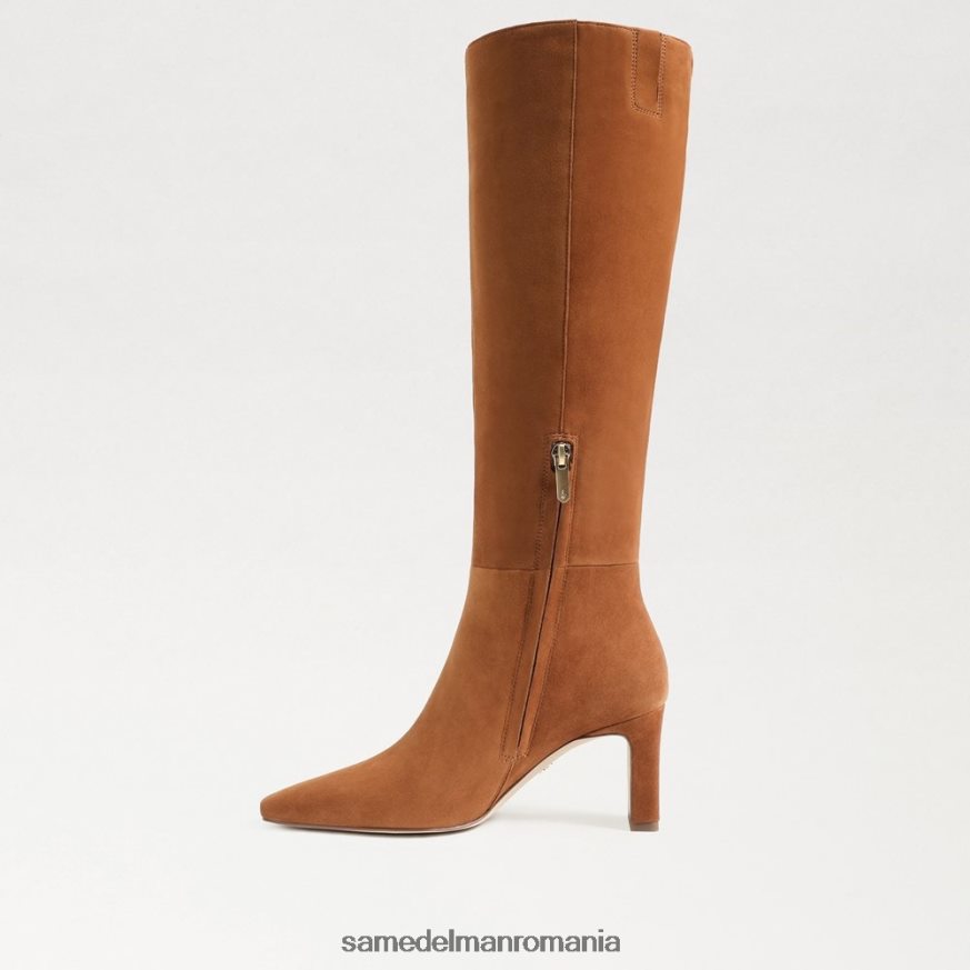 Sam Edelman încălţăminte maro de frontieră femei cizme până la genunchi sylvia HN448Z748