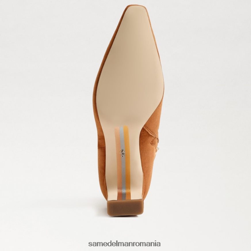 Sam Edelman încălţăminte maro de frontieră femei cizme până la genunchi sylvia HN448Z748