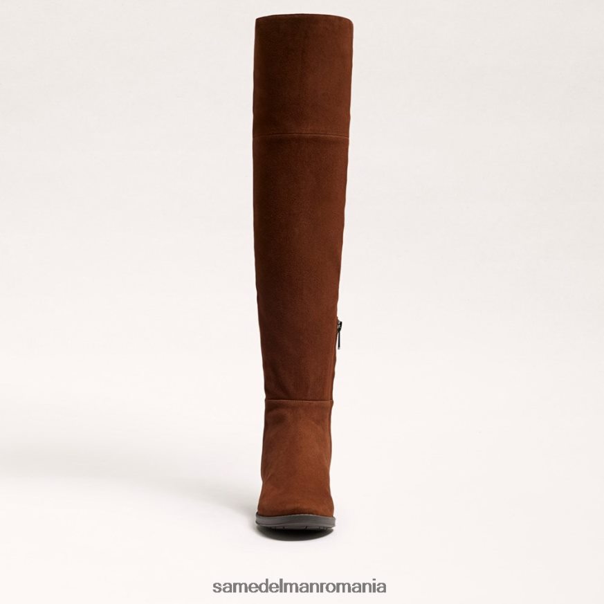 Sam Edelman încălţăminte nucă de cocos prăjită femei pam cizma peste genunchi HN448Z778