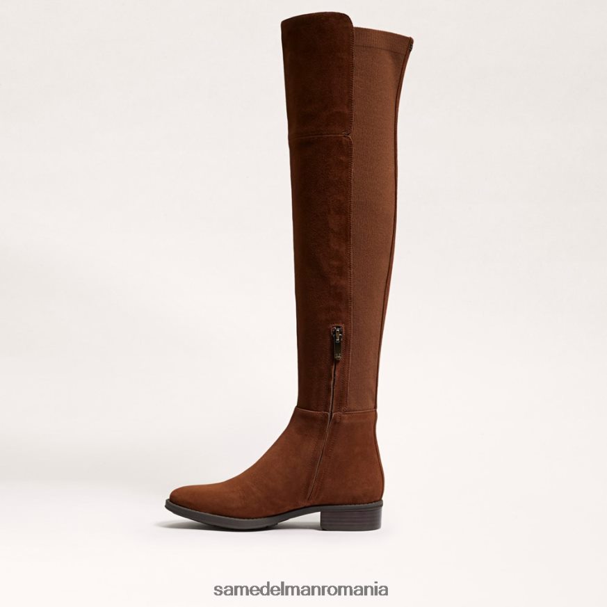 Sam Edelman încălţăminte nucă de cocos prăjită femei pam cizma peste genunchi HN448Z778