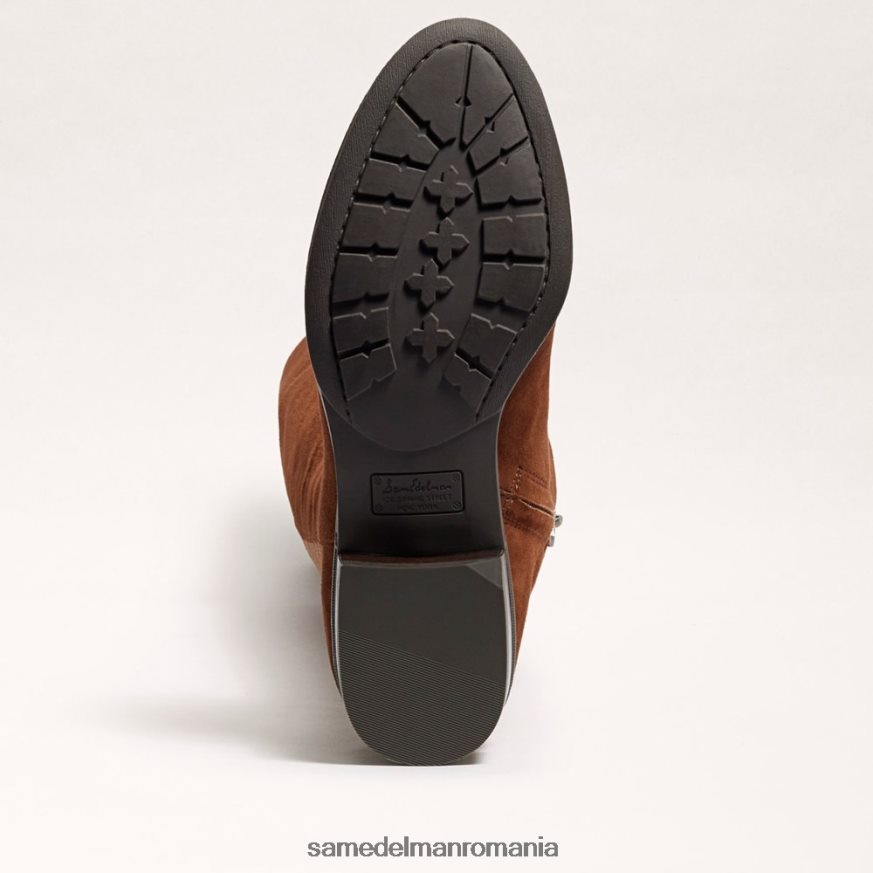 Sam Edelman încălţăminte nucă de cocos prăjită femei pam cizma peste genunchi HN448Z778