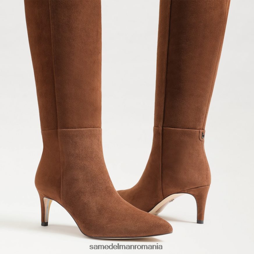 Sam Edelman încălţăminte nucă de cocos prăjită femei ursula cizmă înaltă HN448Z745