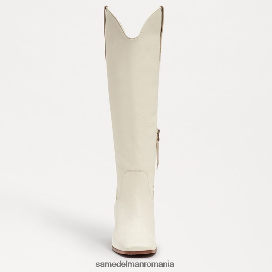Sam Edelman încălţăminte piele de fildeș modernă femei cizma de vest britten HN448Z814