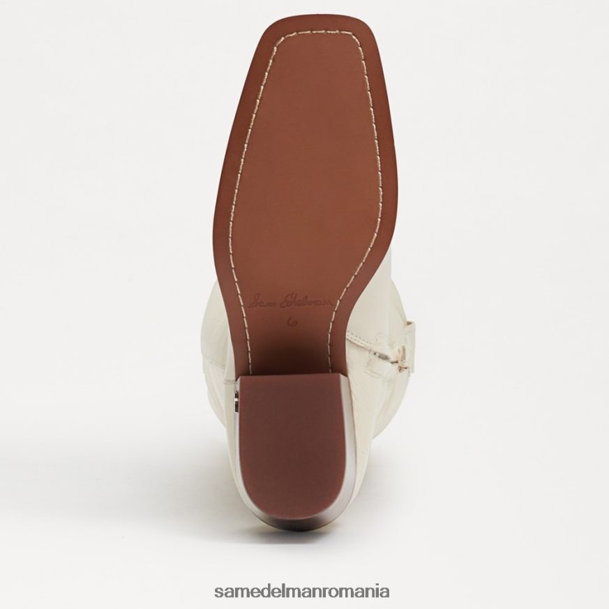 Sam Edelman încălţăminte piele de fildeș modernă femei cizma de vest britten HN448Z814