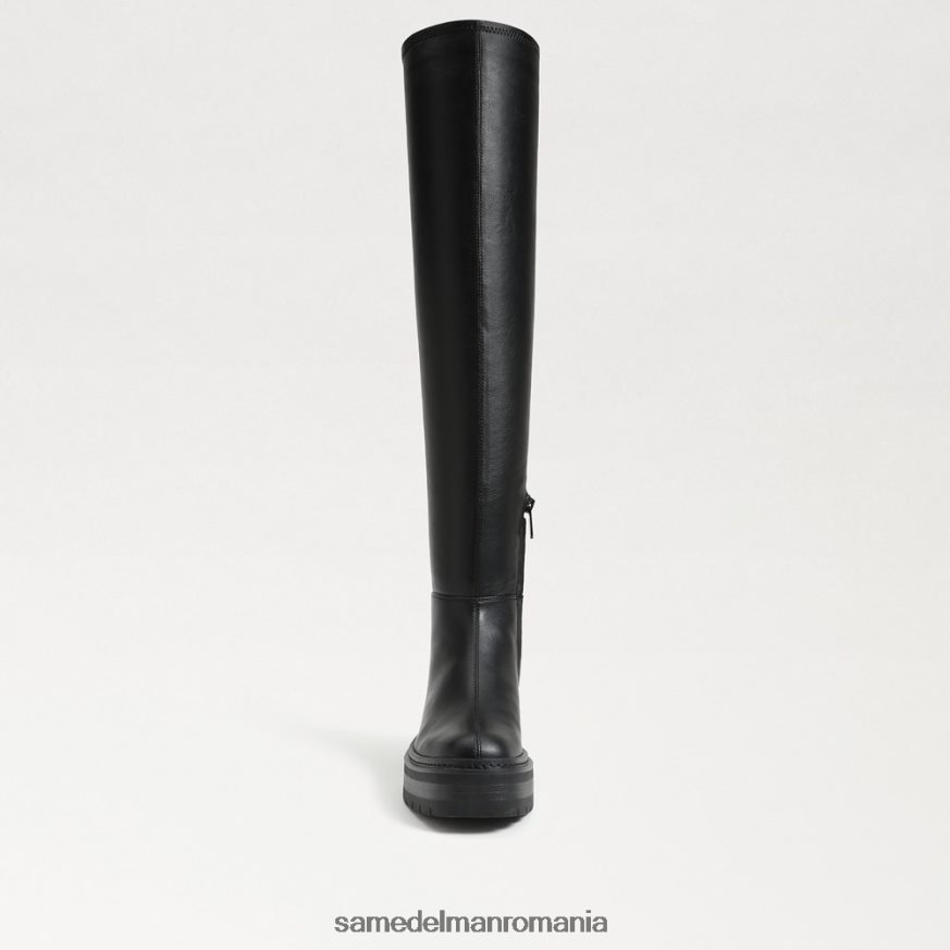 Sam Edelman încălţăminte piele neagra femei cizme peste genunchi lydia HN448Z879