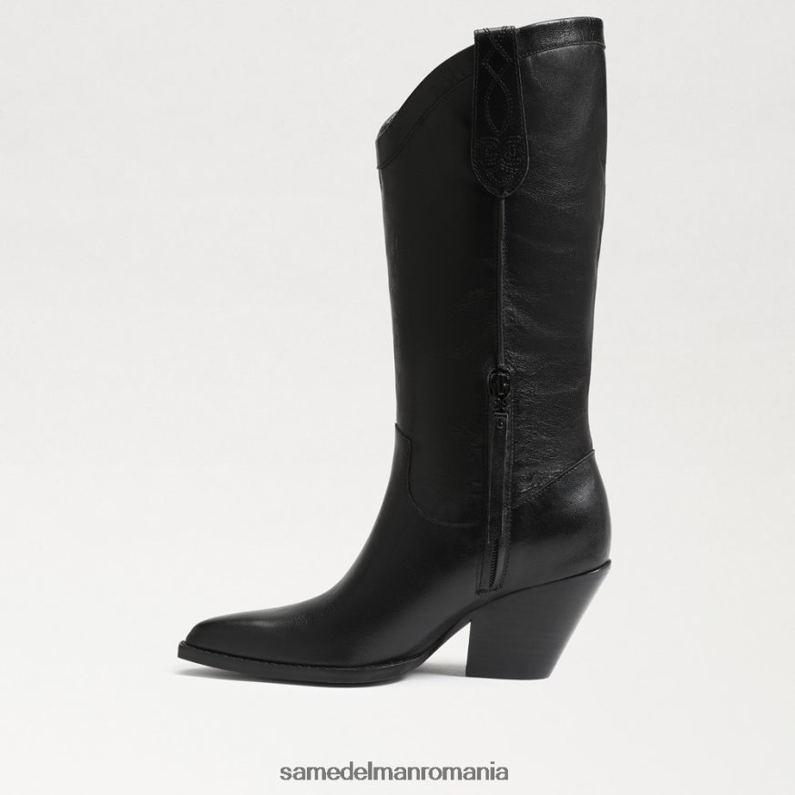 Sam Edelman încălţăminte piele neagra femei jamie western boot HN448Z851