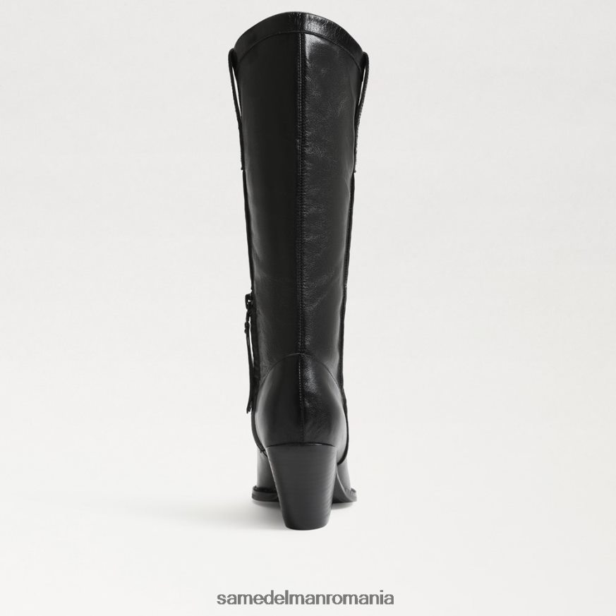 Sam Edelman încălţăminte piele neagra femei jamie western boot HN448Z851