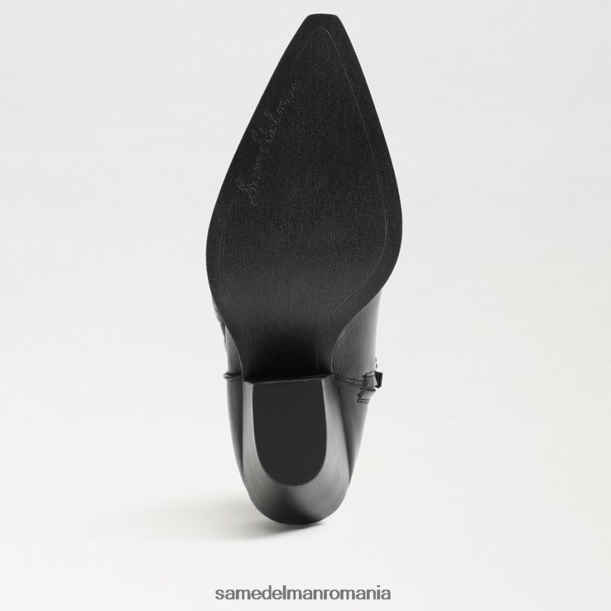 Sam Edelman încălţăminte piele neagra femei jamie western boot HN448Z851