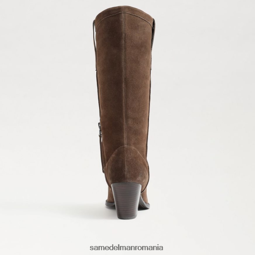Sam Edelman încălţăminte taupe măsline femei jamie western boot HN448Z852