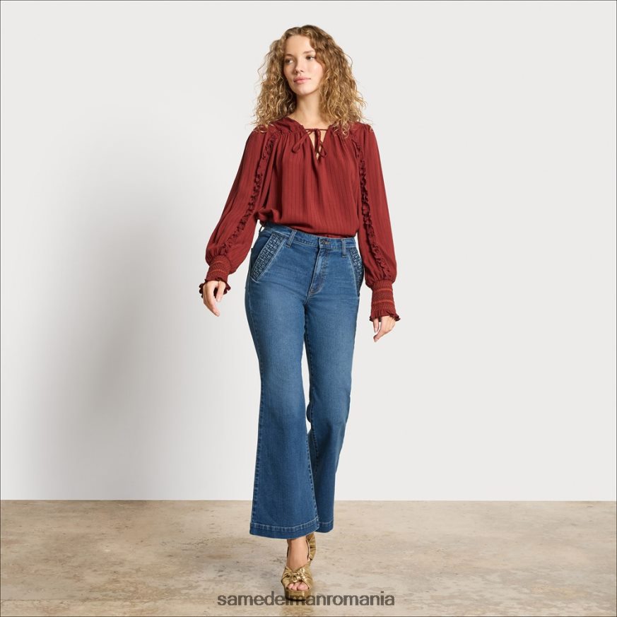 Sam Edelman îmbrăcăminte dansul lunii femei pantalon evazat cu talie mare HN448Z1224