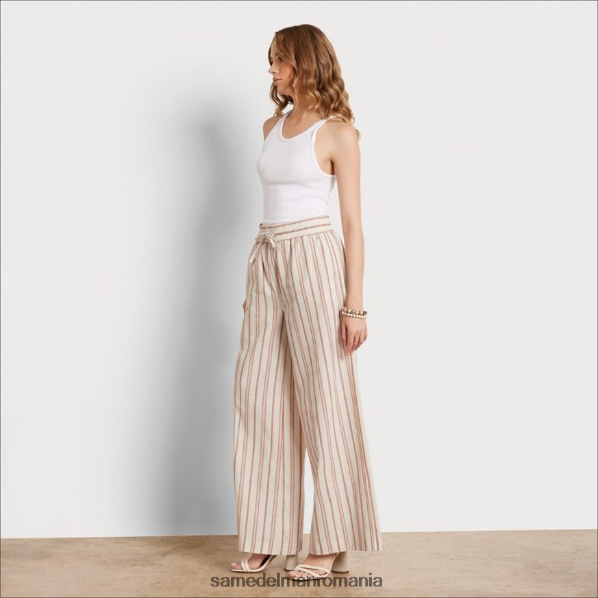 Sam Edelman îmbrăcăminte dungă albă femei purtă un pantalon moale HN448Z1071