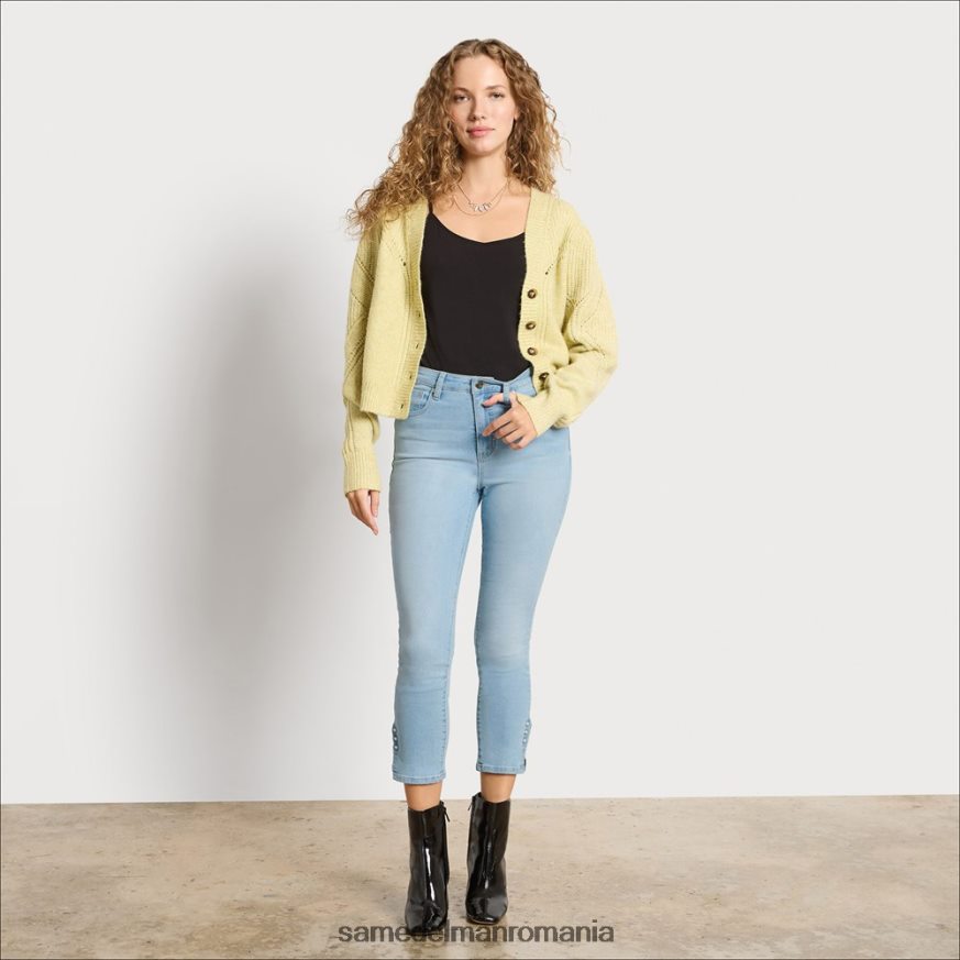 Sam Edelman îmbrăcăminte gheţar femei pantaloni skinny la gleznă cu talie mare HN448Z1258