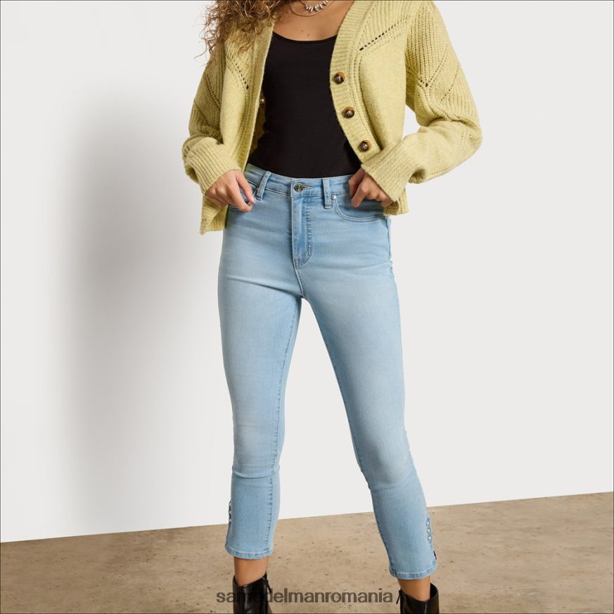 Sam Edelman îmbrăcăminte gheţar femei pantaloni skinny la gleznă cu talie mare HN448Z1258