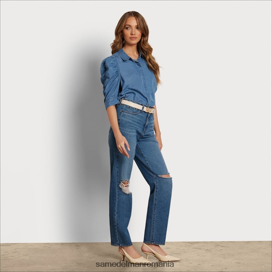 Sam Edelman îmbrăcăminte linia cerului femei pantaloni yaro anii 90 cu talie mare HN448Z1201
