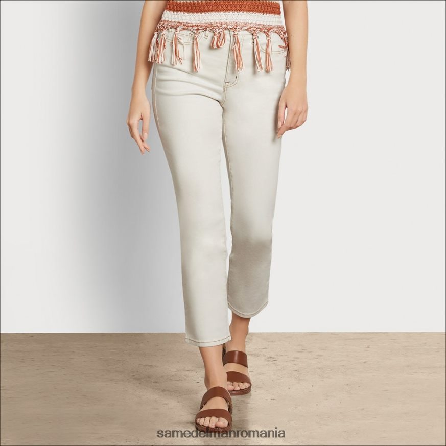 Sam Edelman îmbrăcăminte natural femei denim cu talie mare slim drept HN448Z1169