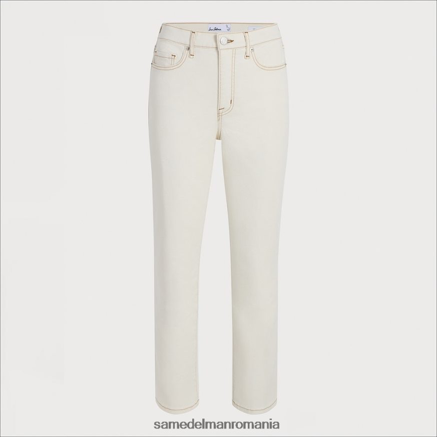 Sam Edelman îmbrăcăminte natural femei denim cu talie mare slim drept HN448Z1169