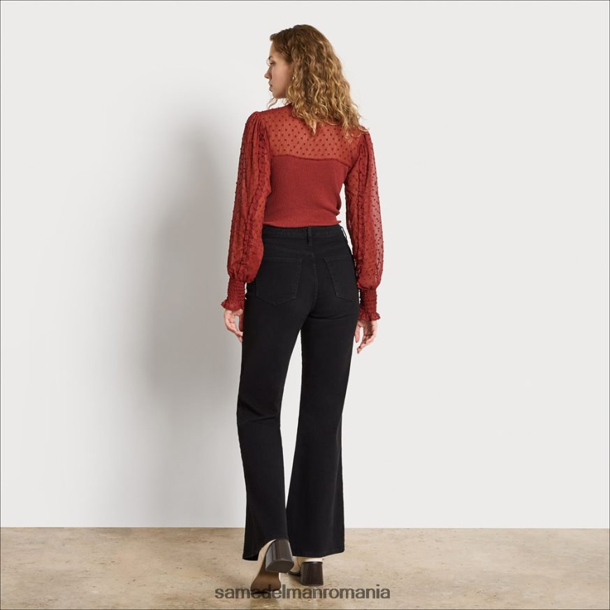 Sam Edelman îmbrăcăminte negru adevărat femei flare de golf înaltă HN448Z1249