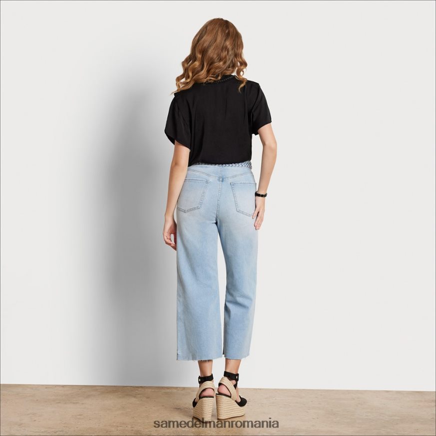Sam Edelman îmbrăcăminte înstelat femei pantalon codie cu talie mare cu picioare late HN448Z1215