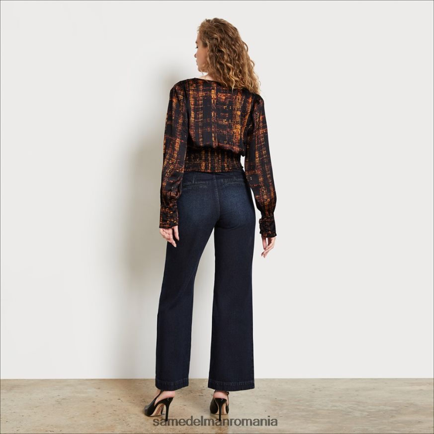 Sam Edelman îmbrăcăminte perfect femei pantalon largi cu buzunar codie cu talie mare HN448Z1222