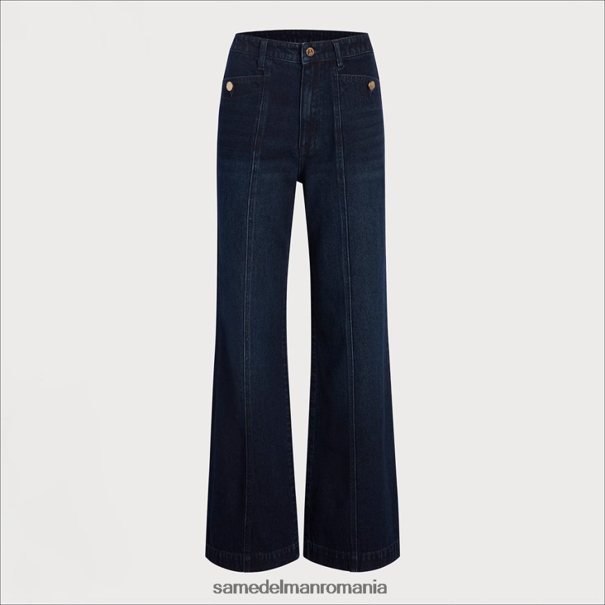 Sam Edelman îmbrăcăminte perfect femei pantalon largi cu buzunar codie cu talie mare HN448Z1222