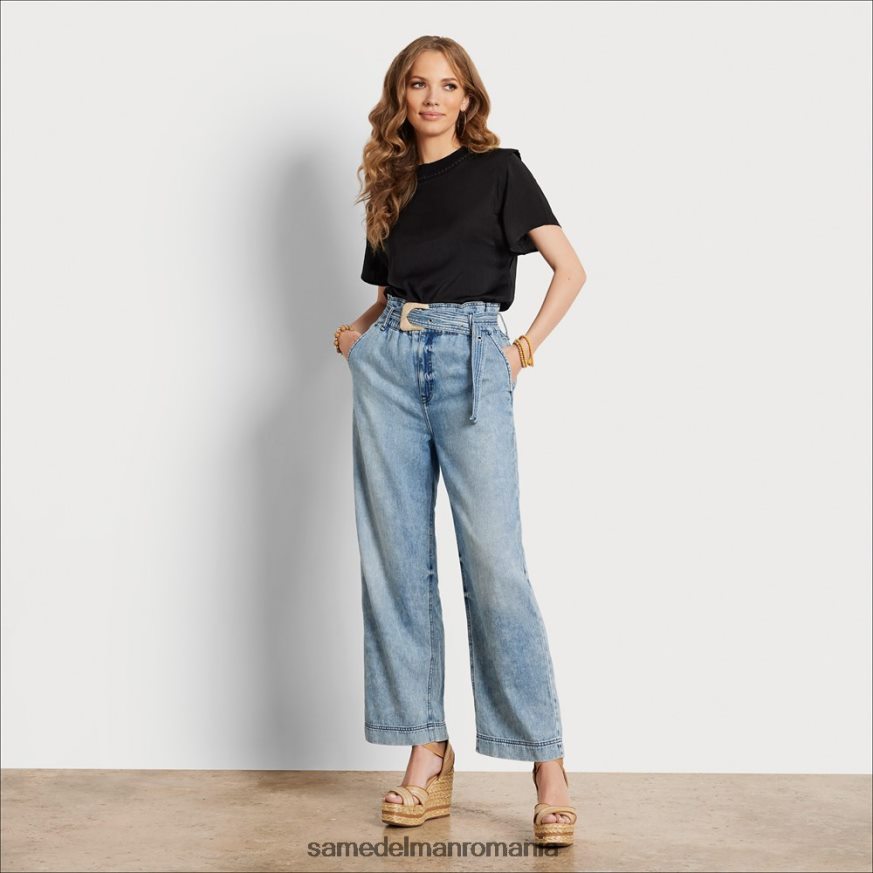 Sam Edelman îmbrăcăminte seninătate femei denim rayne cu talie mare HN448Z1197