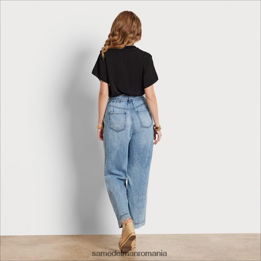 Sam Edelman îmbrăcăminte seninătate femei denim rayne cu talie mare HN448Z1197