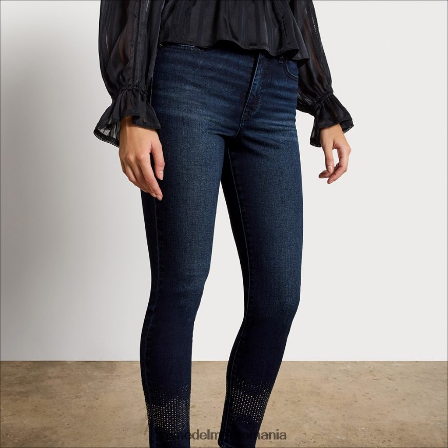 Sam Edelman îmbrăcăminte stud praf de stele femei pantalon skinny cu talie mare HN448Z1271