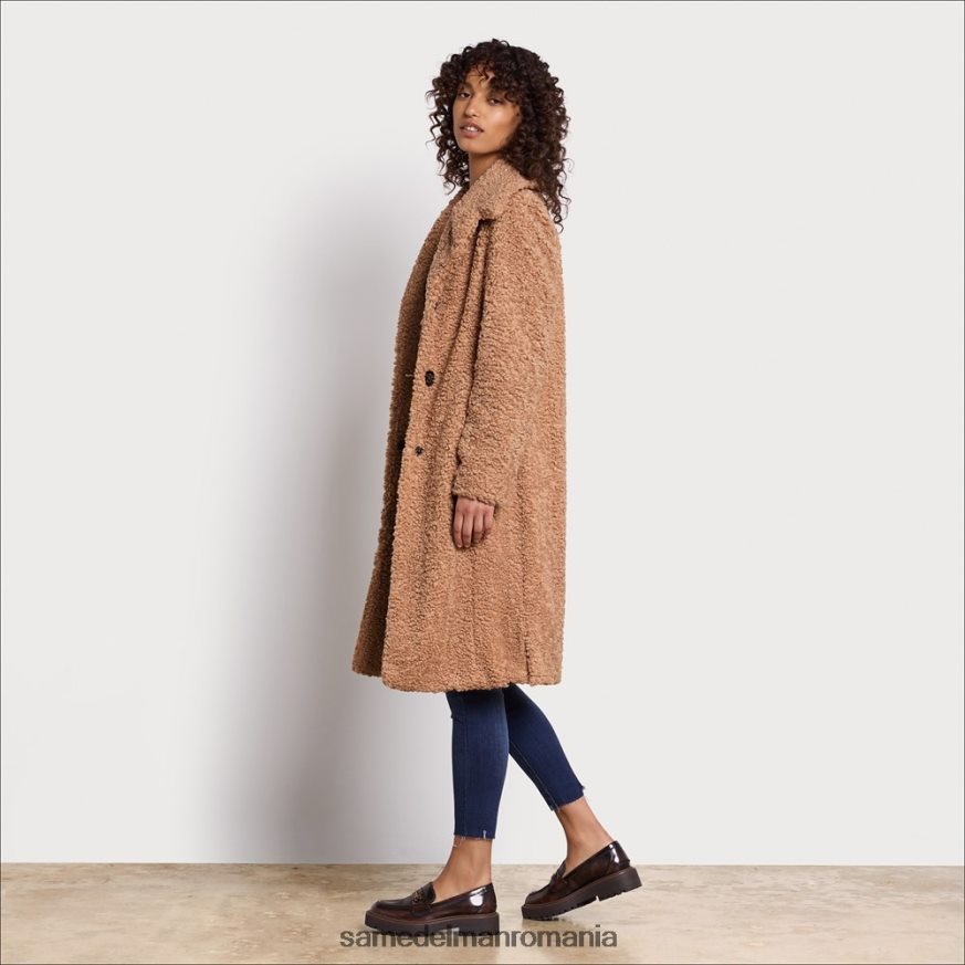 Sam Edelman îmbrăcăminte cămilă femei haină de pluș HN448Z1254