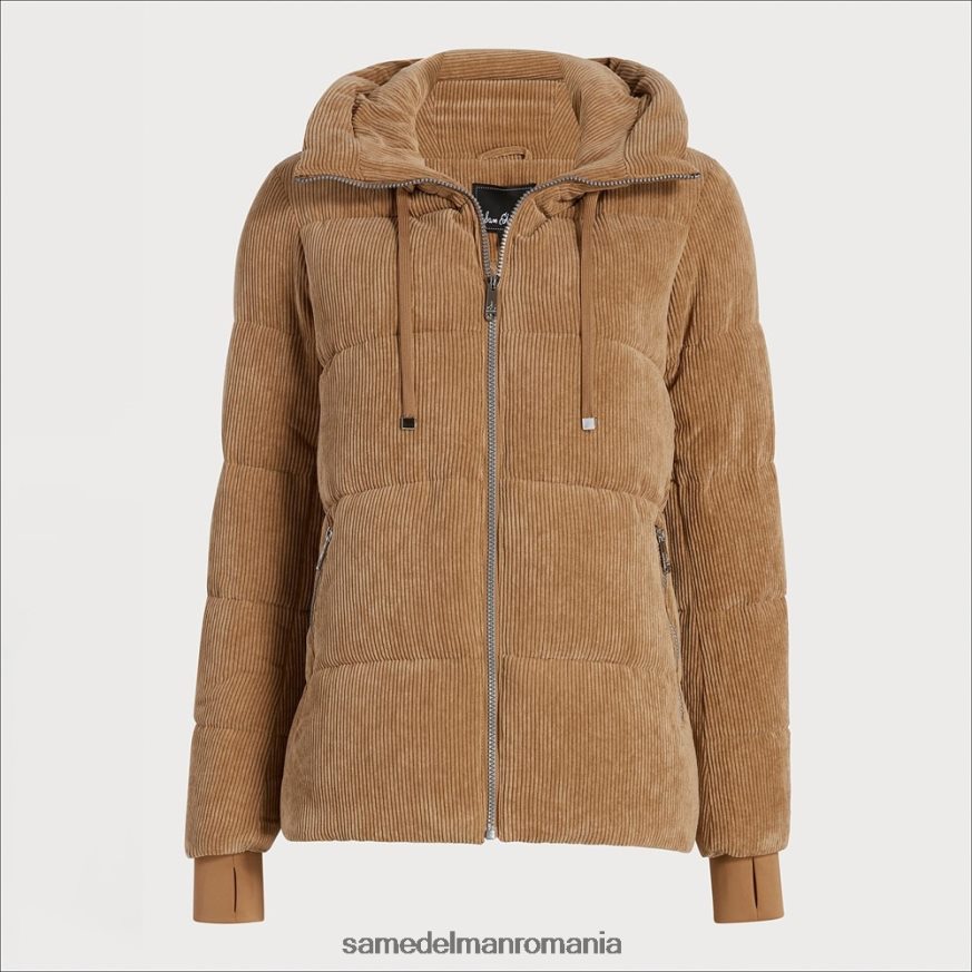 Sam Edelman îmbrăcăminte cămilă femei puf guler de pernă HN448Z1140