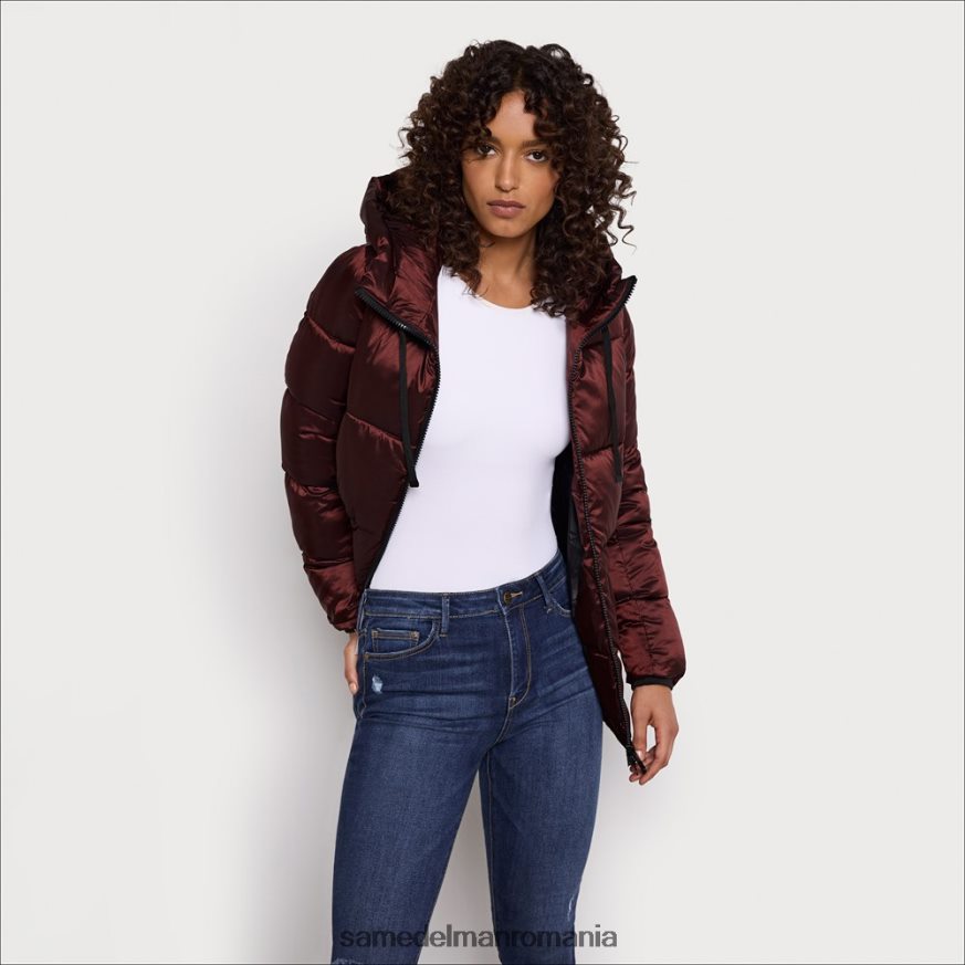 Sam Edelman îmbrăcăminte cărămidă femei puf moale scurt HN448Z1129