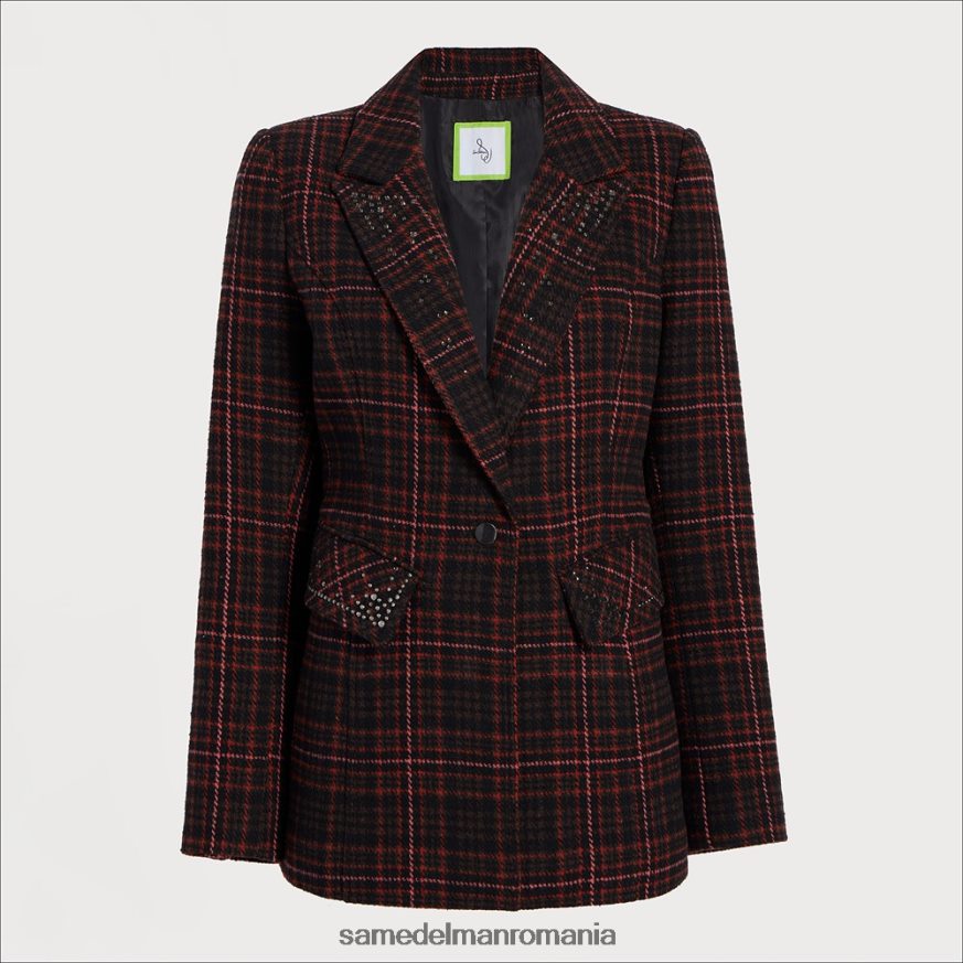 Sam Edelman îmbrăcăminte carouri mabel femei blazer margot HN448Z1277